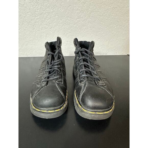 Dr. Martens 9763 Made In England Black Leather Chunky Work Boot Men 6 Grunge Y2K main image 5